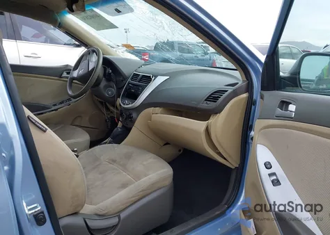 2013 Hyundai Accent Gls from USA, damaged, VIN KMHCT4AE9DU329845